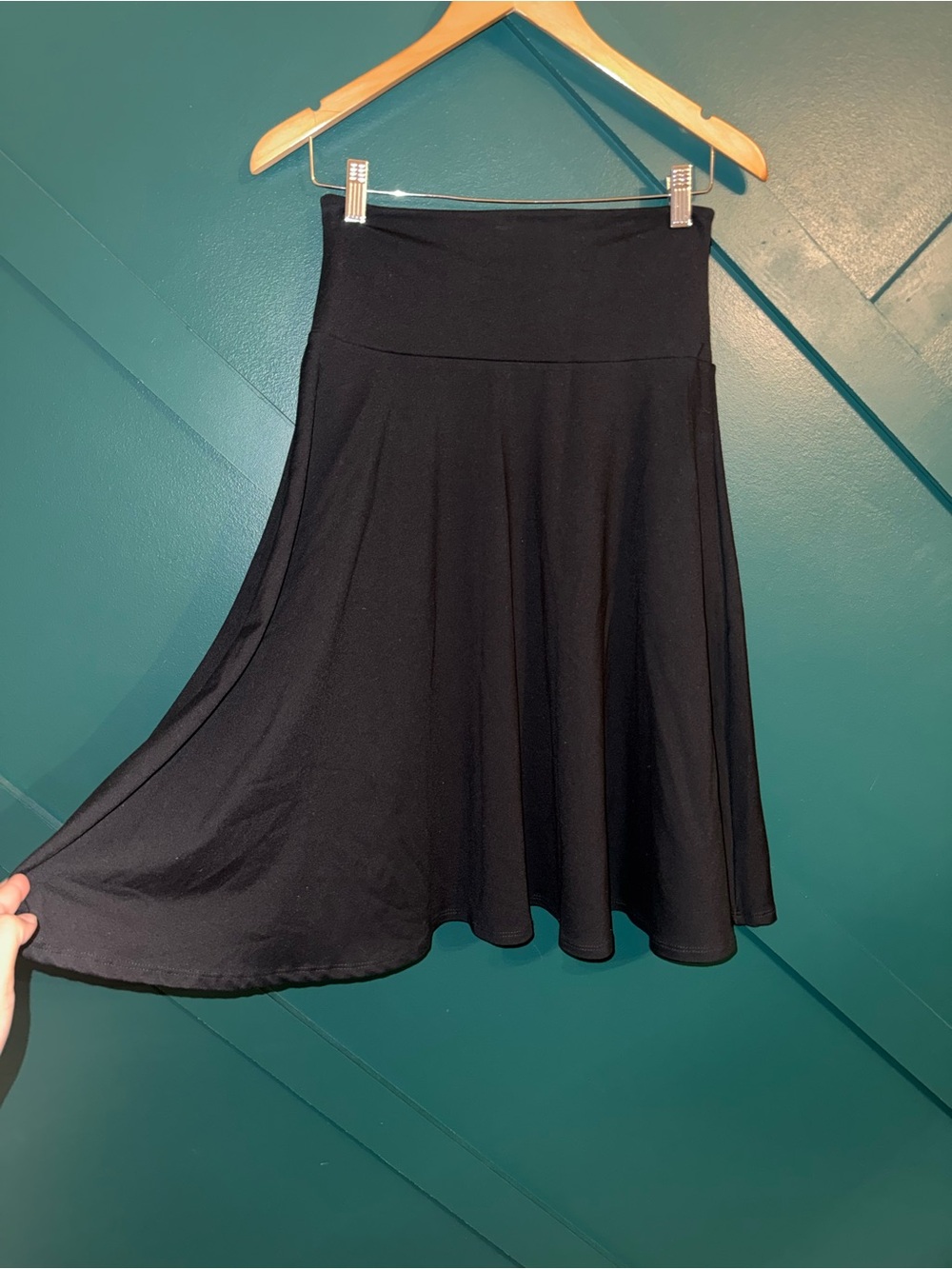 Susana Monaco Tea Skirt A-Line Skater Flared Quiet Luxury Size M - Picture 4 of 9